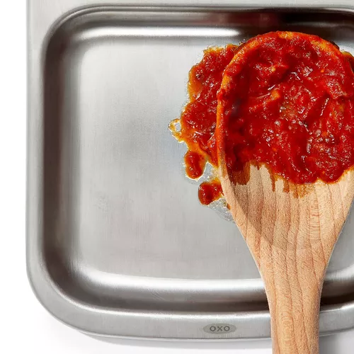 OXO Stainless Steel Spoon Rest with Lid Holder