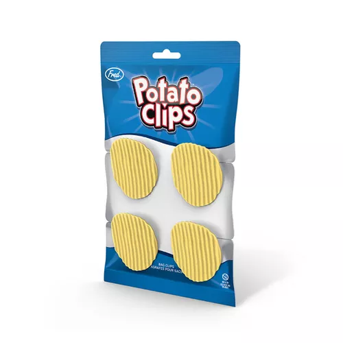 Fred Potato Chip Bag Clips, Set of 4