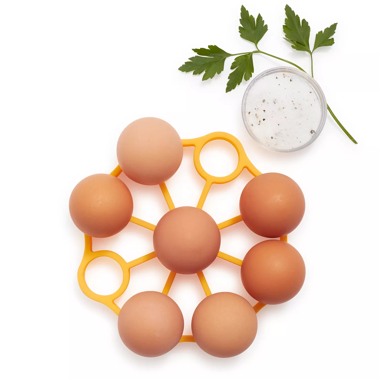  OXO Good Grips Silicone Egg Rack – One Size,Yellow