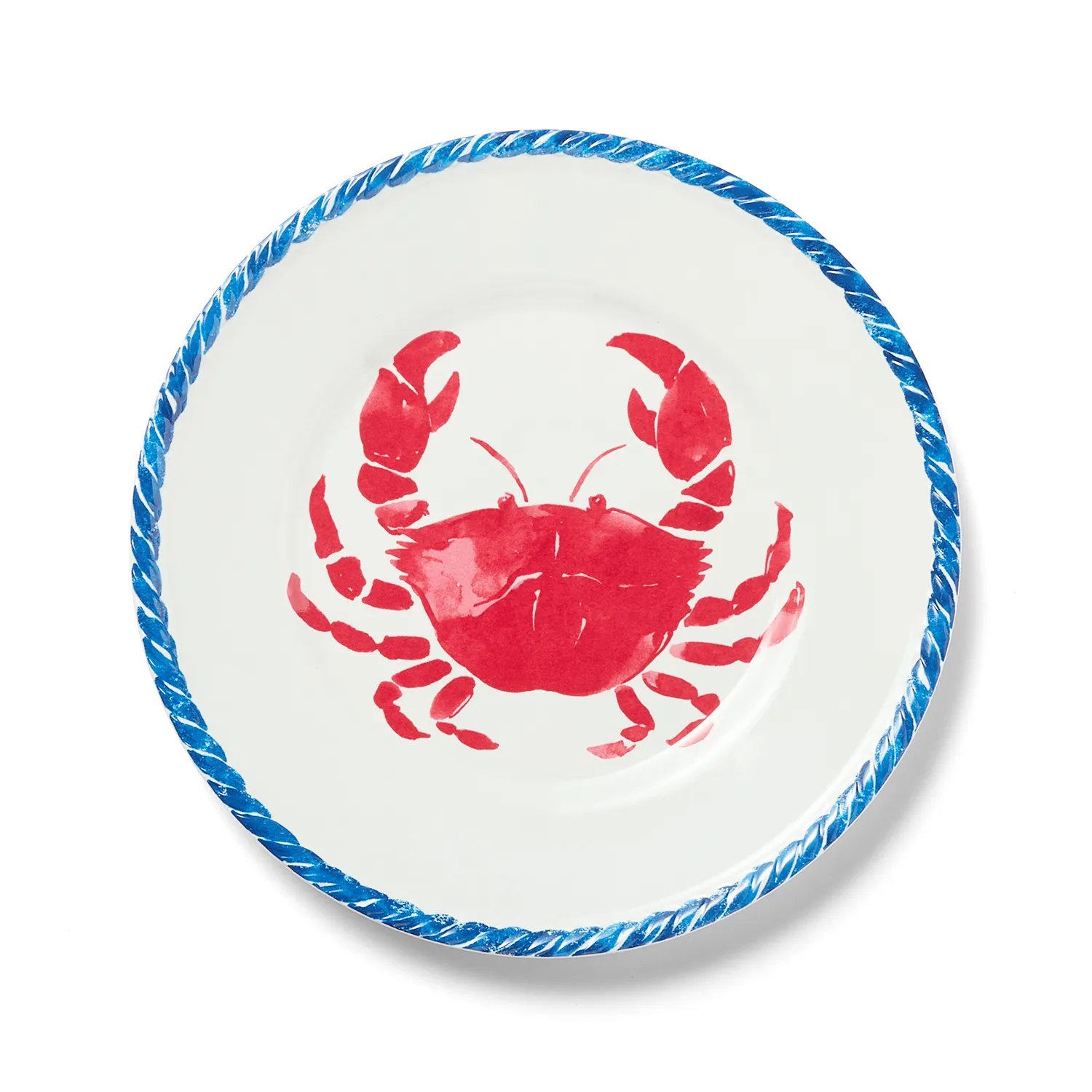  Sur La Table Crab Melamine Dinner Plate