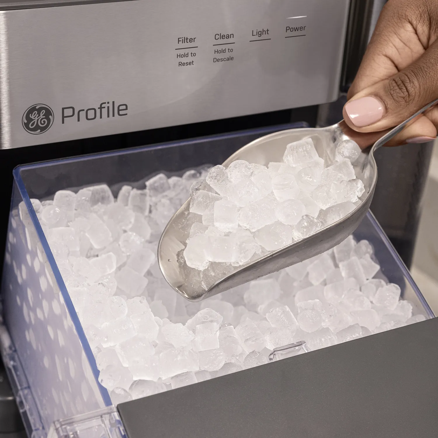 GE Profile Opal Mini Pro + Nugget Ice Maker with Side Tank