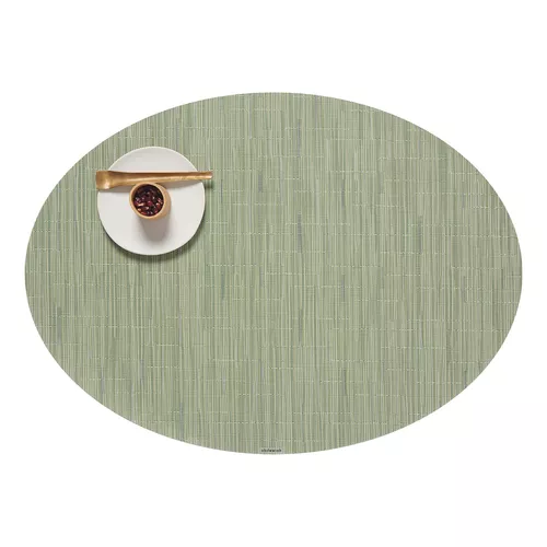 Chilewich Bamboo Oval Placemat, 19.25" x 14"