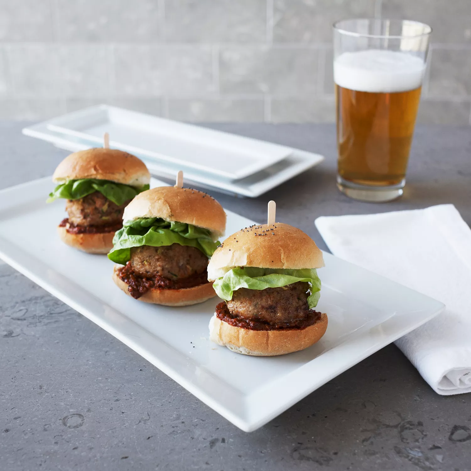 Sur La Table Porcelain Platters, Set of 3