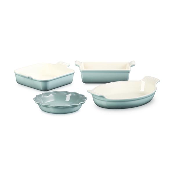 Le Creuset Heritage Stoneware 4-Piece Bakeware Set
