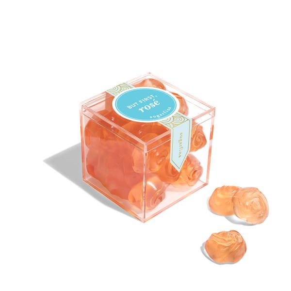 Sugarfina But First, Rosé Roses, Set of 4