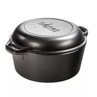 Lodge Double Dutch Oven, 5 qt.