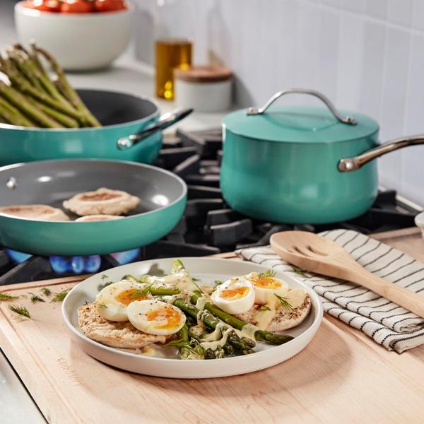 Cuisinart Culinary PurelyCeramic Nonstick 12-Piece Cookware Set - thumbnail 9