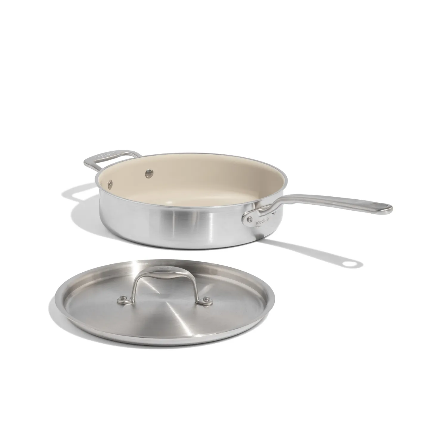 Made In CeramiClad 2.0 Nonstick Saute Pan, 3.5 qt. 