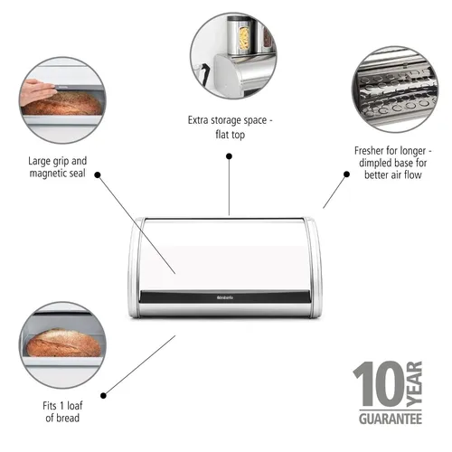 Brabantia Roll Top Bread Box