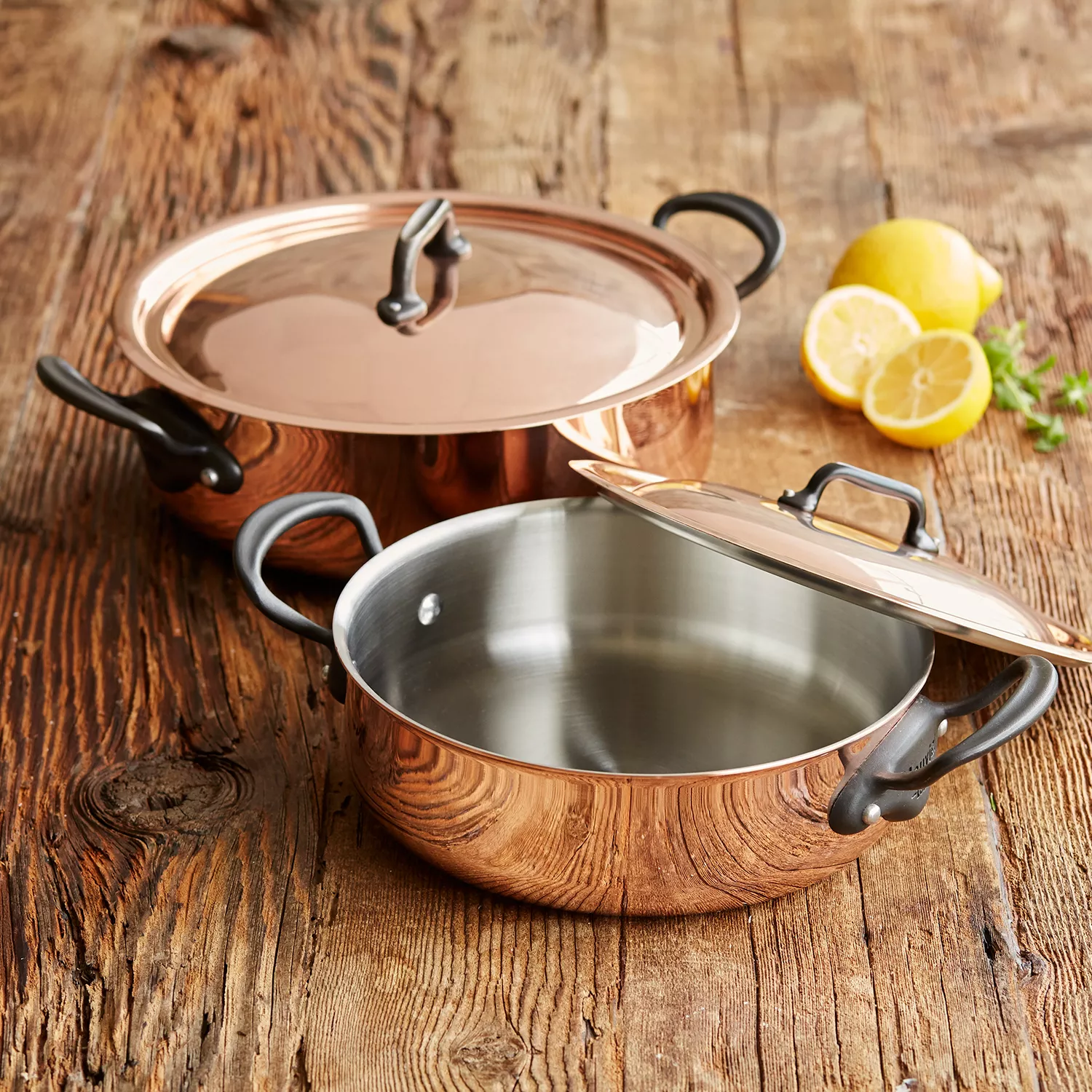 The Best Copper Rondeau | 5.2 qt | Chef-quality | No Retail Markup | Lifetime Warranty | Made in