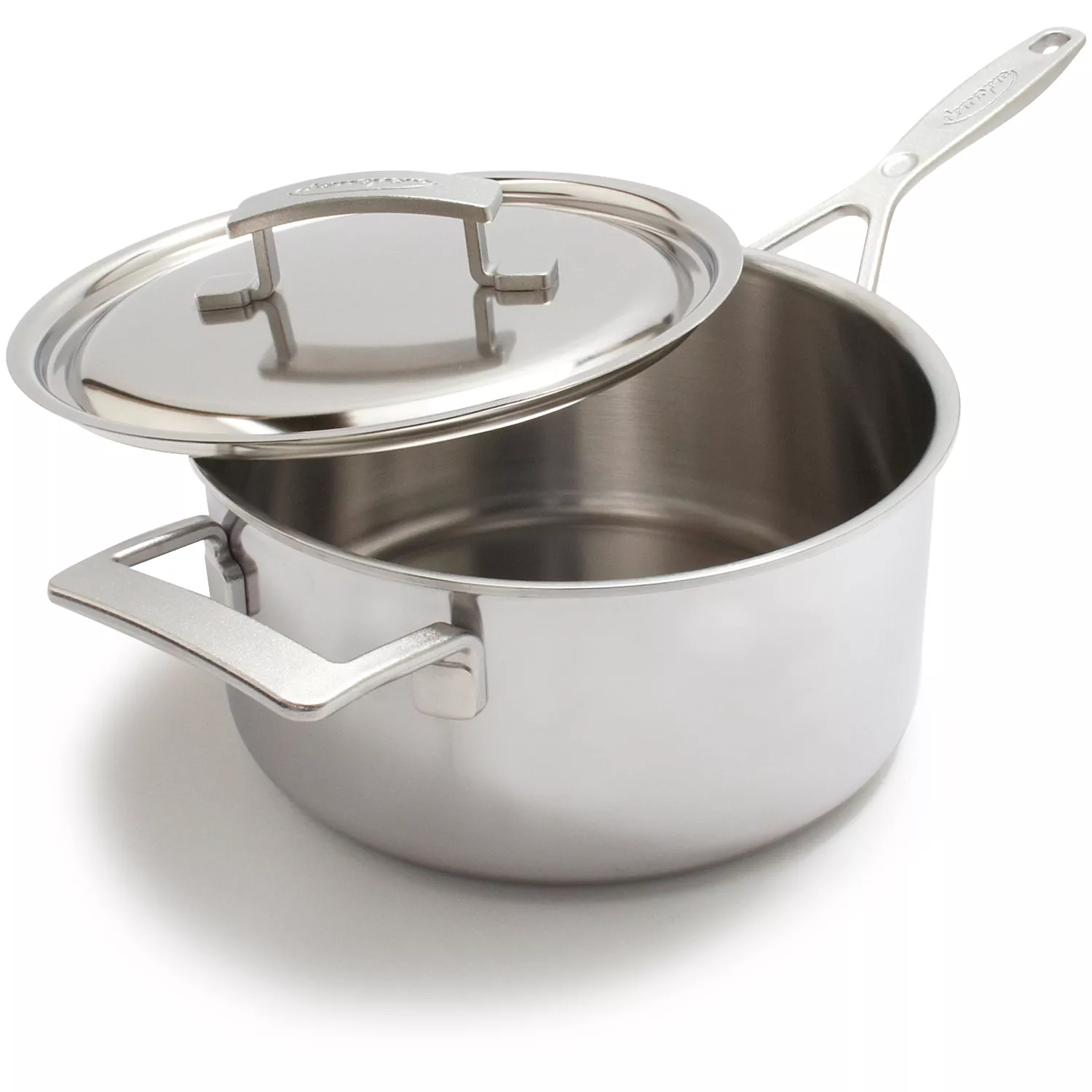 Demeyere Industry5 Stainless Steel Saucepan With Lid