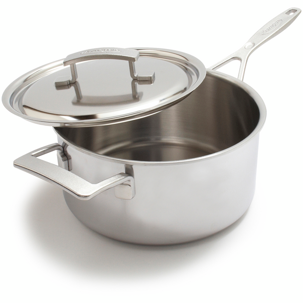 Demeyere Industry5 Stainless Steel Saucepan with Lid