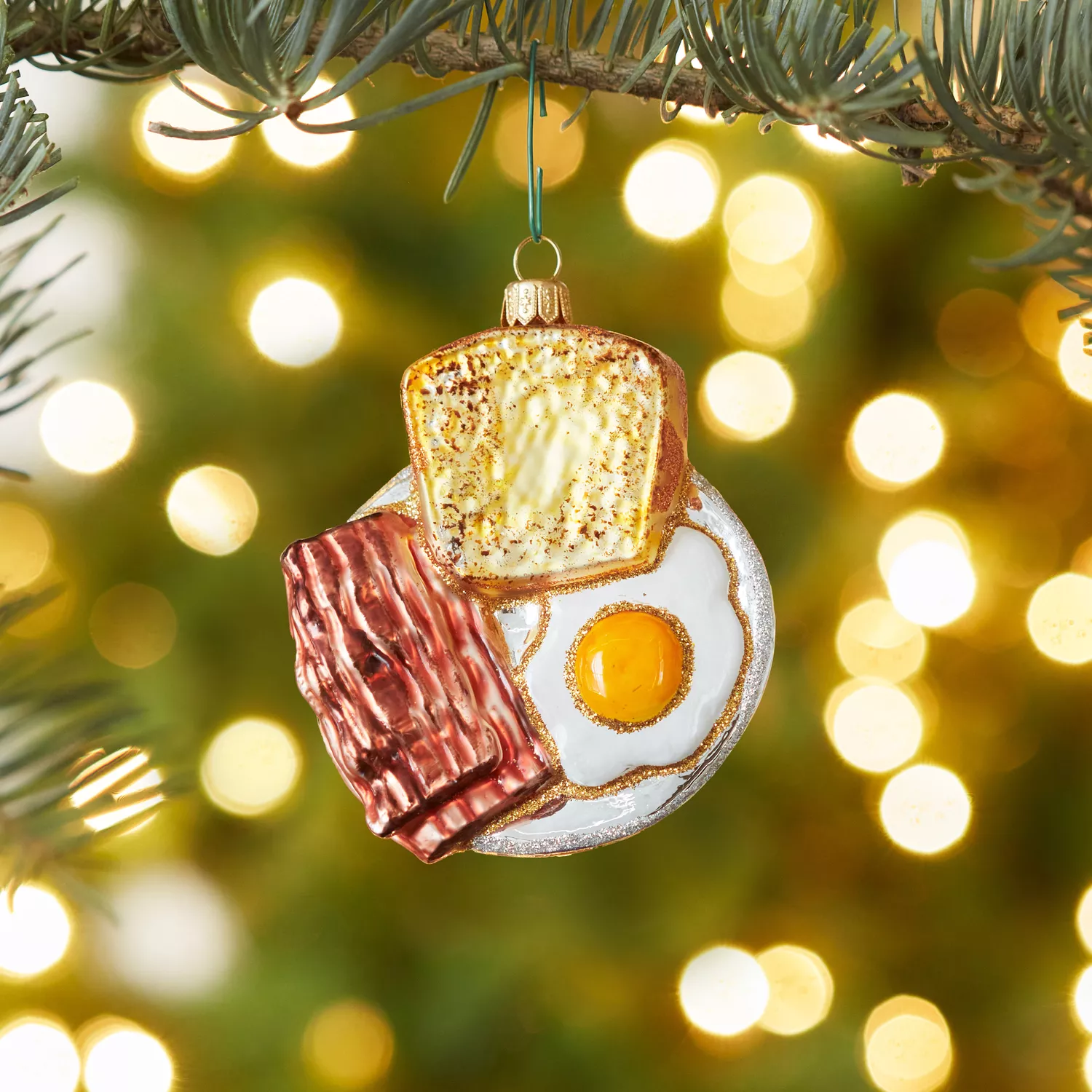 Sur La Table Breakfast Plate Ornament | Sur La Table