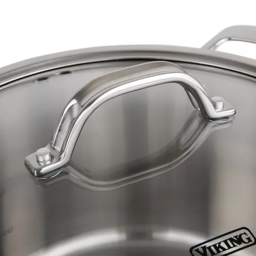 Viking Contemporary 10-Piece Stainless Steel Cookware Set