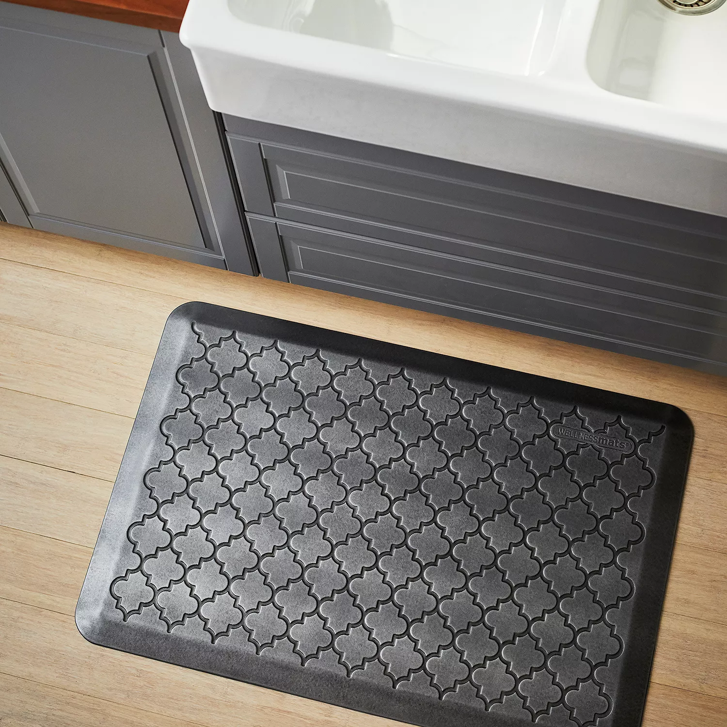 Essential Series WellnessMats with Trellis Motif, 3’ x 2’