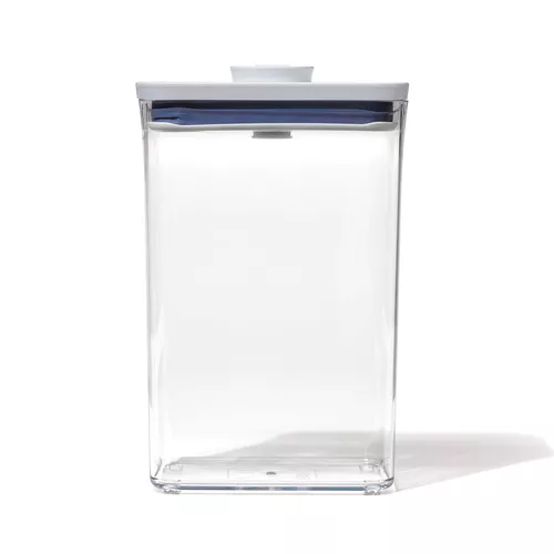 Sur La Table Divided Glass Storage Containers, 4-Piece Set, Clear