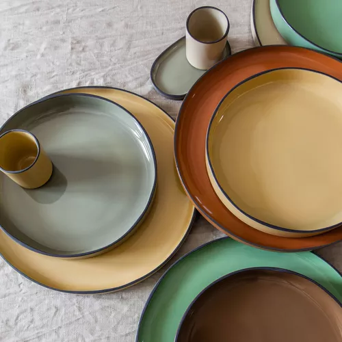 Revol Caractère Dinner Plates, 10.25", Set of 4