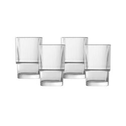 Fortessa Noho Stackable Iced Beverage Glasses, Set of 4