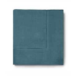 Sferra Festival Linen Peacock Tablecloth 
