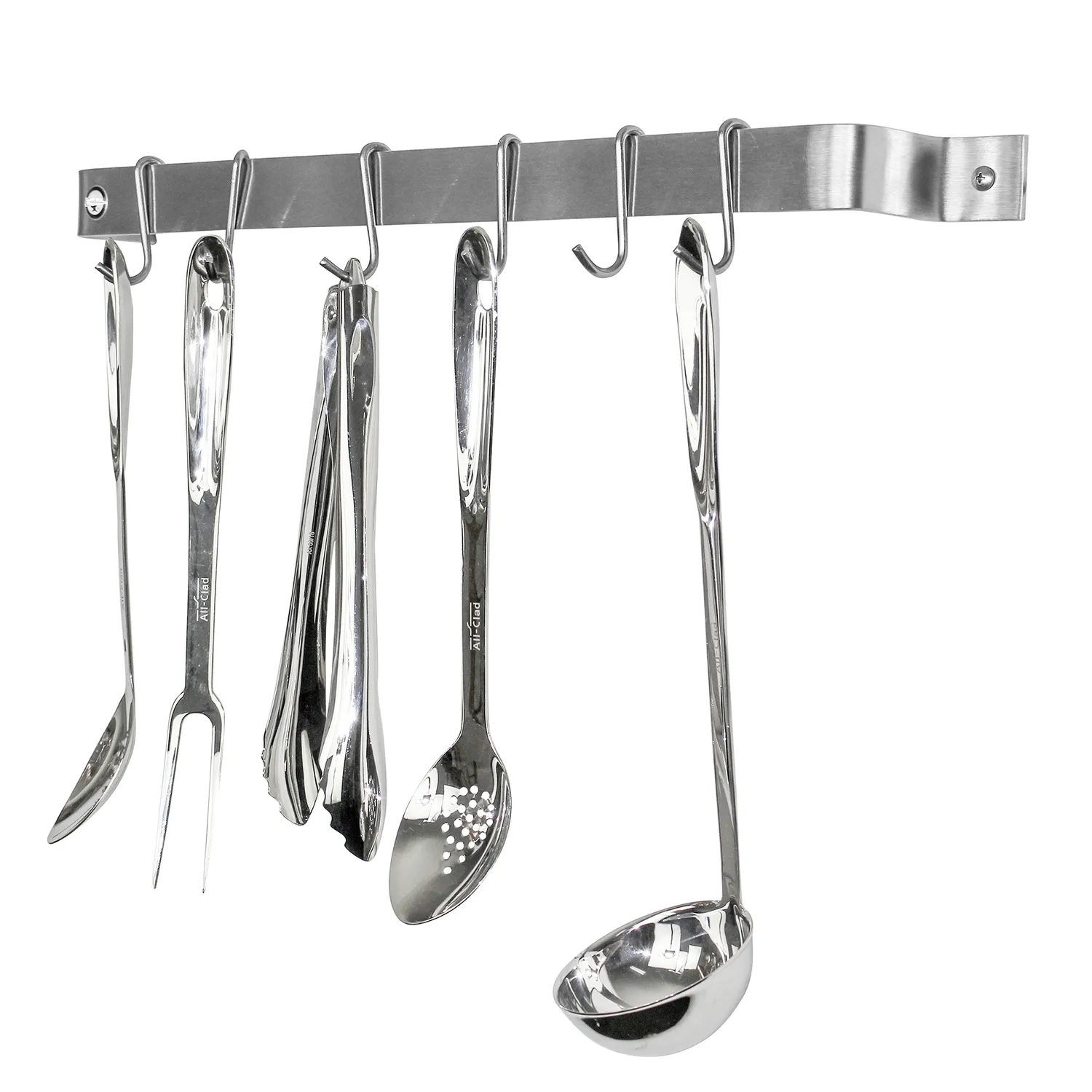 Enclume Easy Mount Stainless Steel Utensil Bar Wall Racks