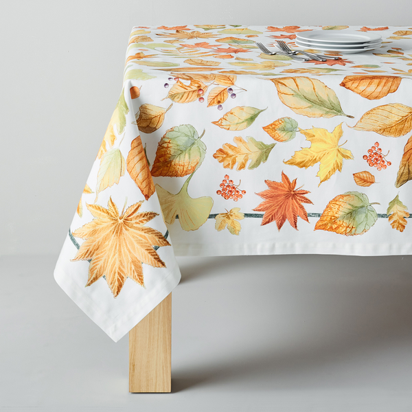 Sur La Table Fall Leaves Tablecloth
