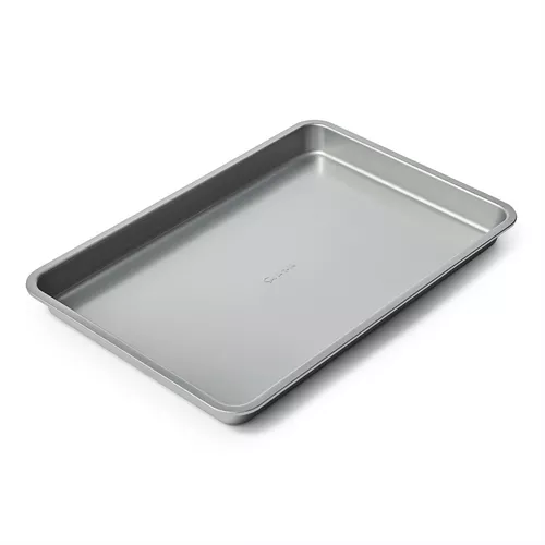 Nordic Ware 3-Piece Nonstick Baking Sheet Pan Set, Size: Set of Three 10x15, 12x17,14,,20, Silver