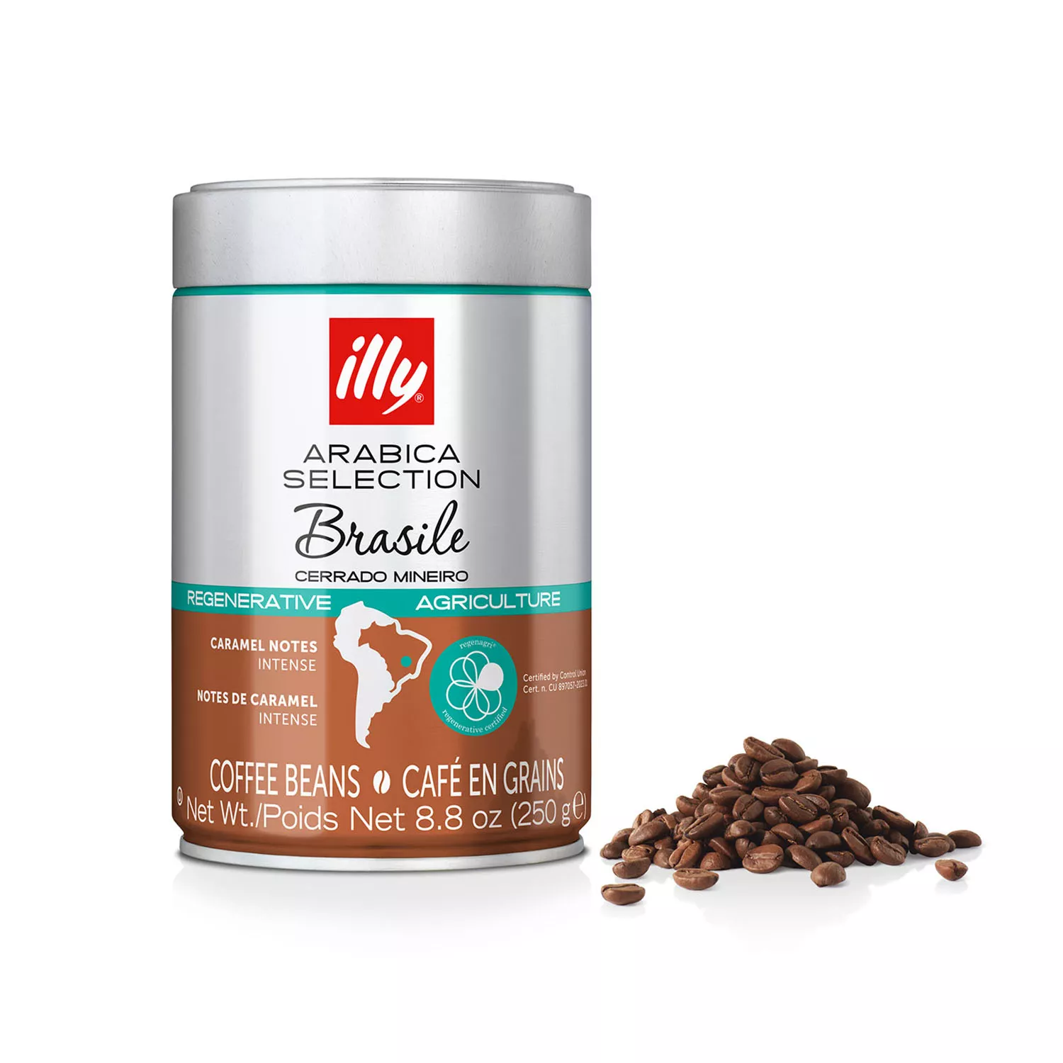 Illy Brazilian Regenerative Agriculture Certified Whole-Bean Coffee