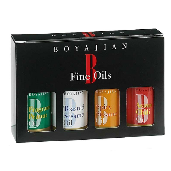 Boyajian Mini Asian Fine Oil Box, Set of 4