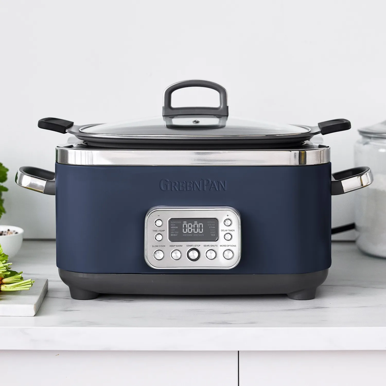 GreenPan Elite Slow Cooker, 6 qt.