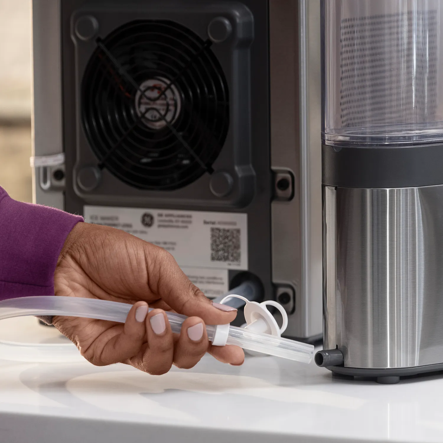 GE Profile Opal Mini Pro + Nugget Ice Maker with Side Tank