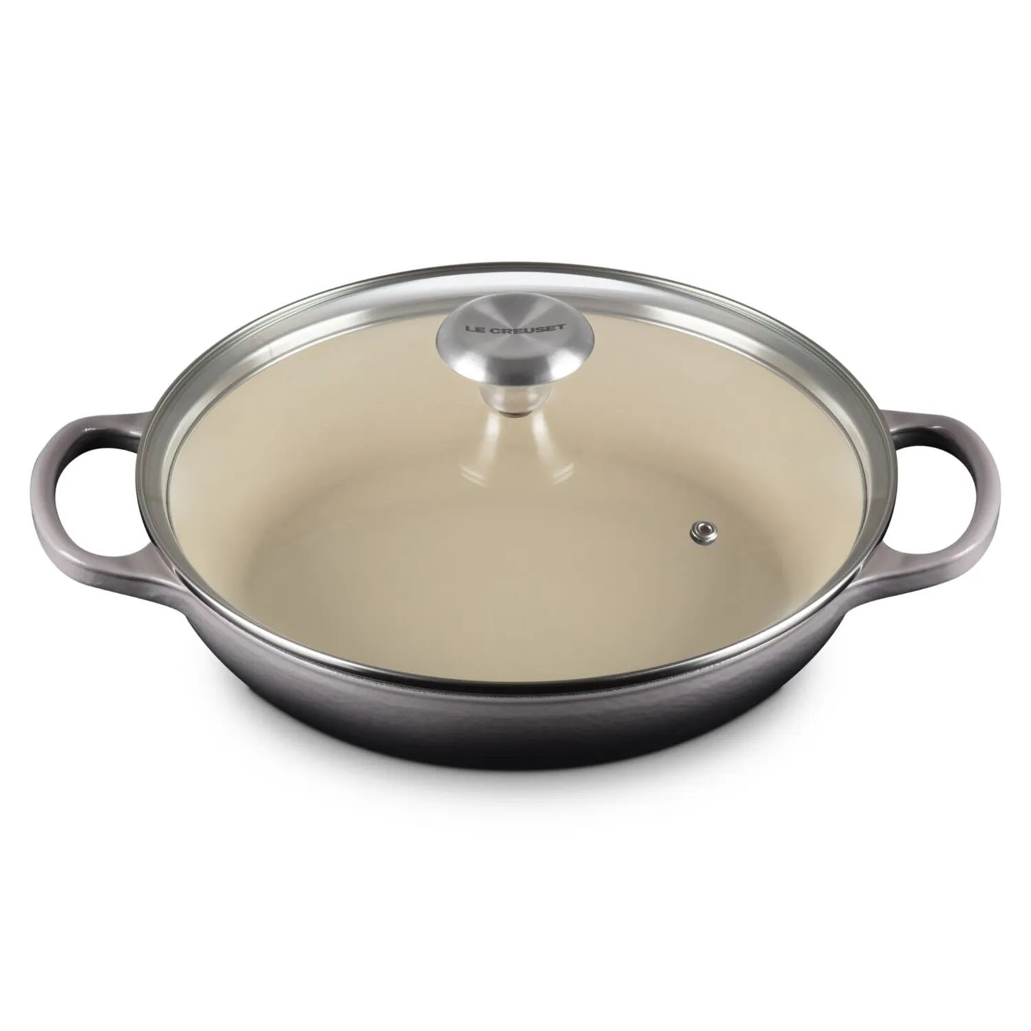 Le Creuset Signature Braiser with Glass Lid, 2.25 qt.
