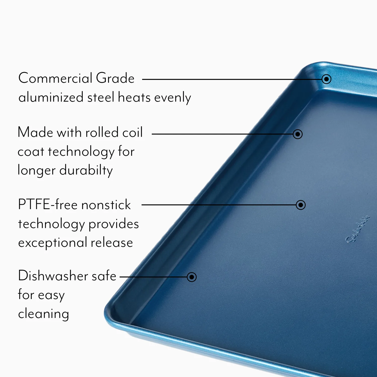Sur La Table Sapphire Elite Nonstick Quarter Sheet Pan