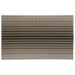 Chilewich Shag Mat, Black Taupe Great outdoor mat