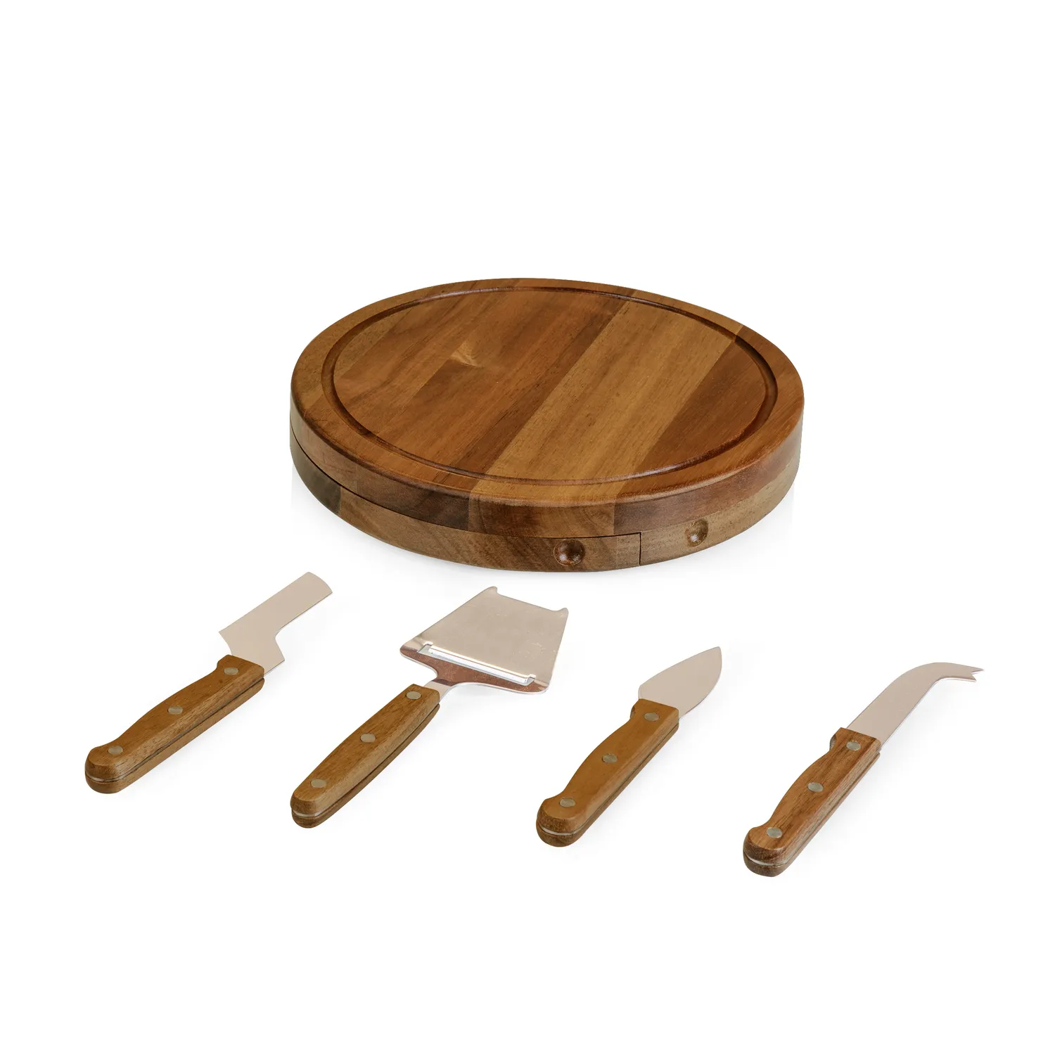Acacia Circo Cheese Cutting Board & Tools Set 