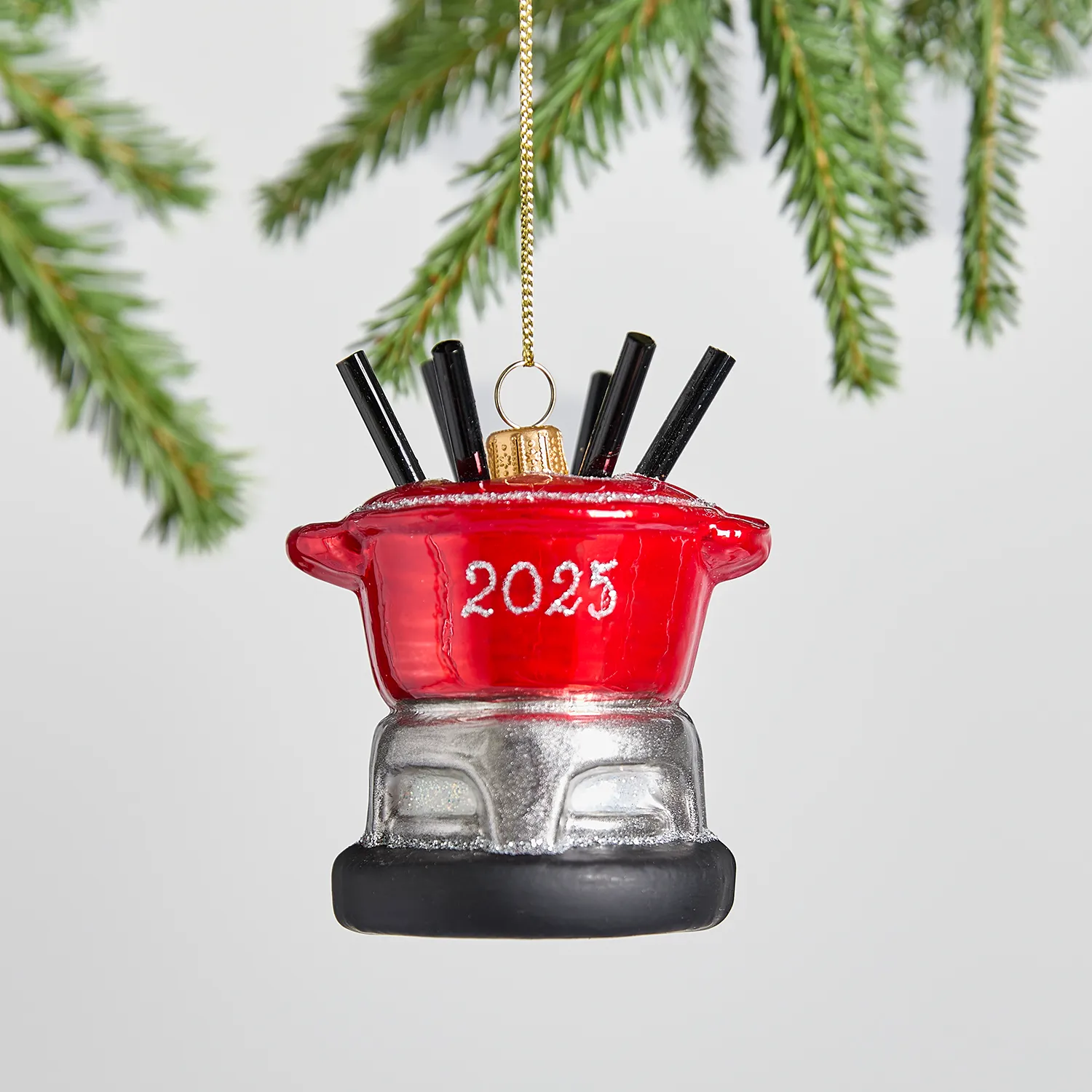 Sur La Table Fondue Pot 2025 Ornament