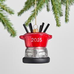 Sur La Table Fondue Pot 2025 Ornament