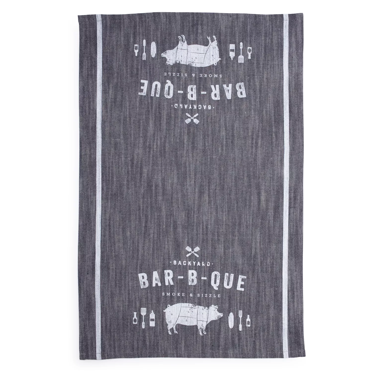 Sur La Table BBQ Pig Kitchen Towel, 28&#34; x 18&#34;