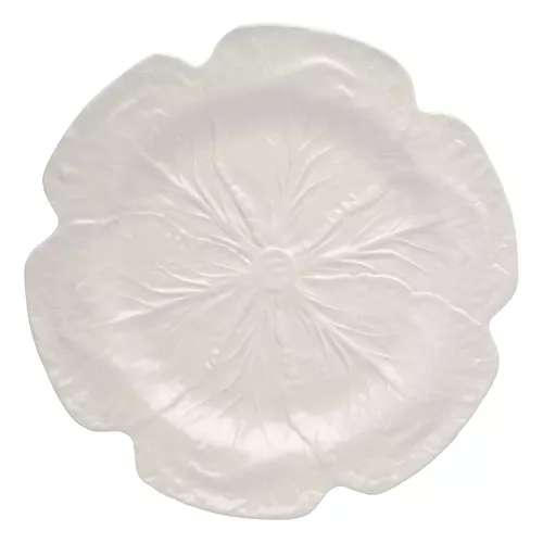 Bordallo Pinheiro Cabbage Beige Charger Plate