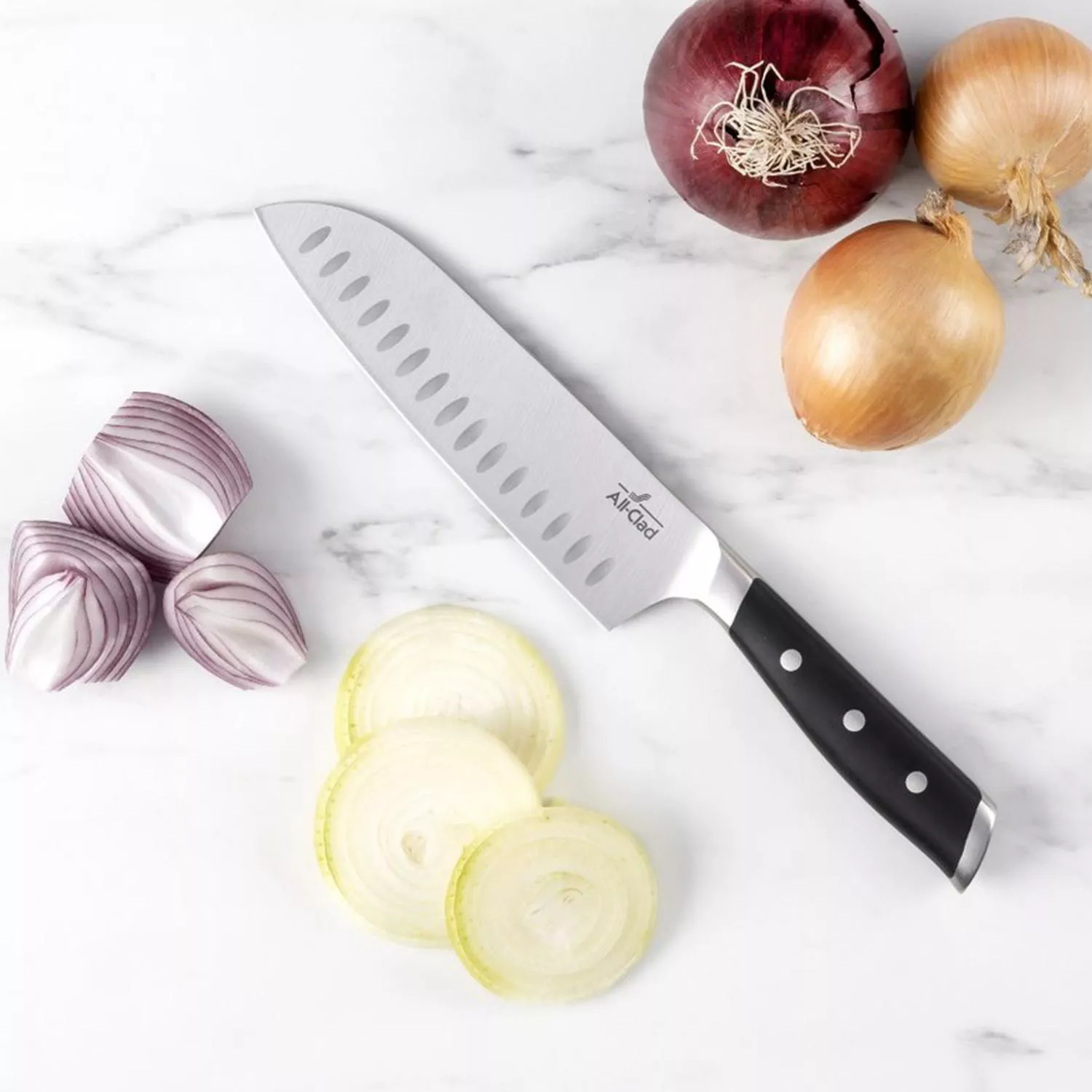 All-Clad Forged Santoku Knife, 7"