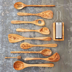 Sur La Table Olivewood Risotto Spoon