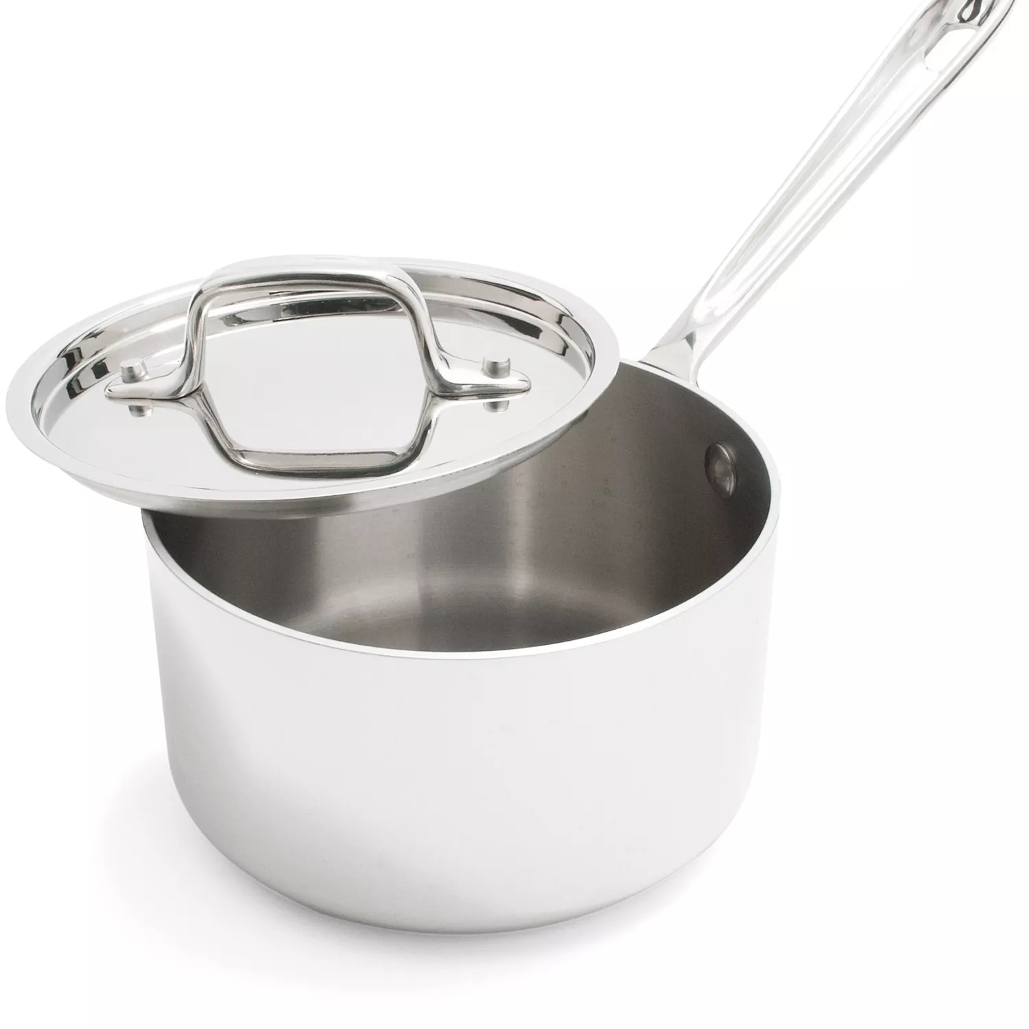 All-Clad D3 Stainless Steel Saucepan with Lid