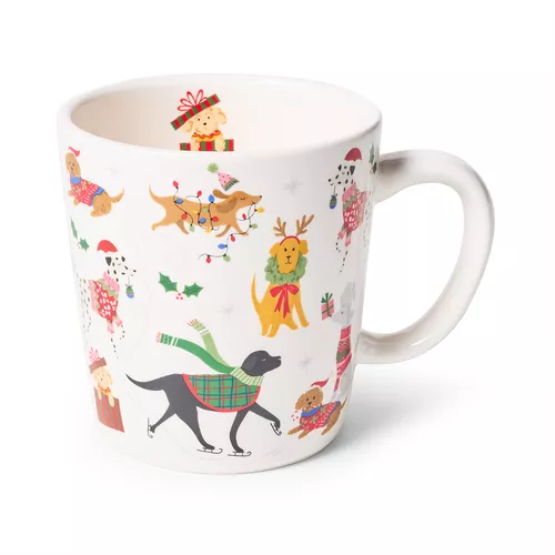 Sur La Table Christmas Dog Mug