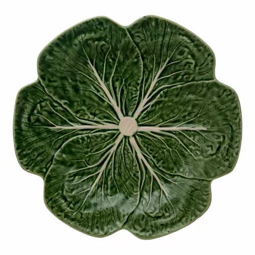 Bordallo Pinheiro Cabbage Green Dinner Plate