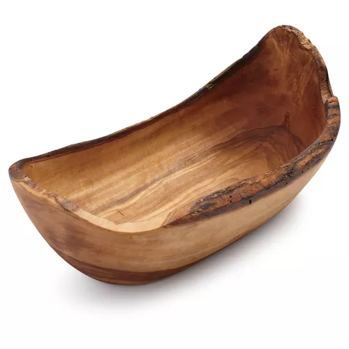 Italian Rustic Olivewood Bowl,7&#34;