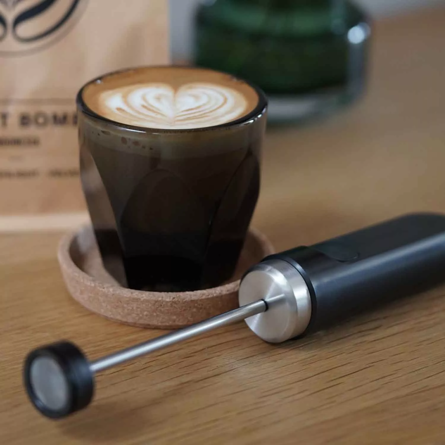 Rechargeable Handheld Milk Frother | EspressoWorks Barista Essentials