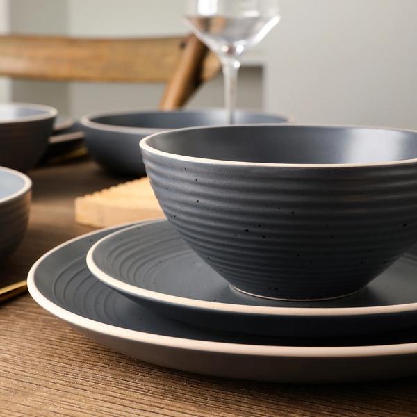 Stone Lain Lauren Stoneware 16-Piece Dinnerware Set - thumbnail 7