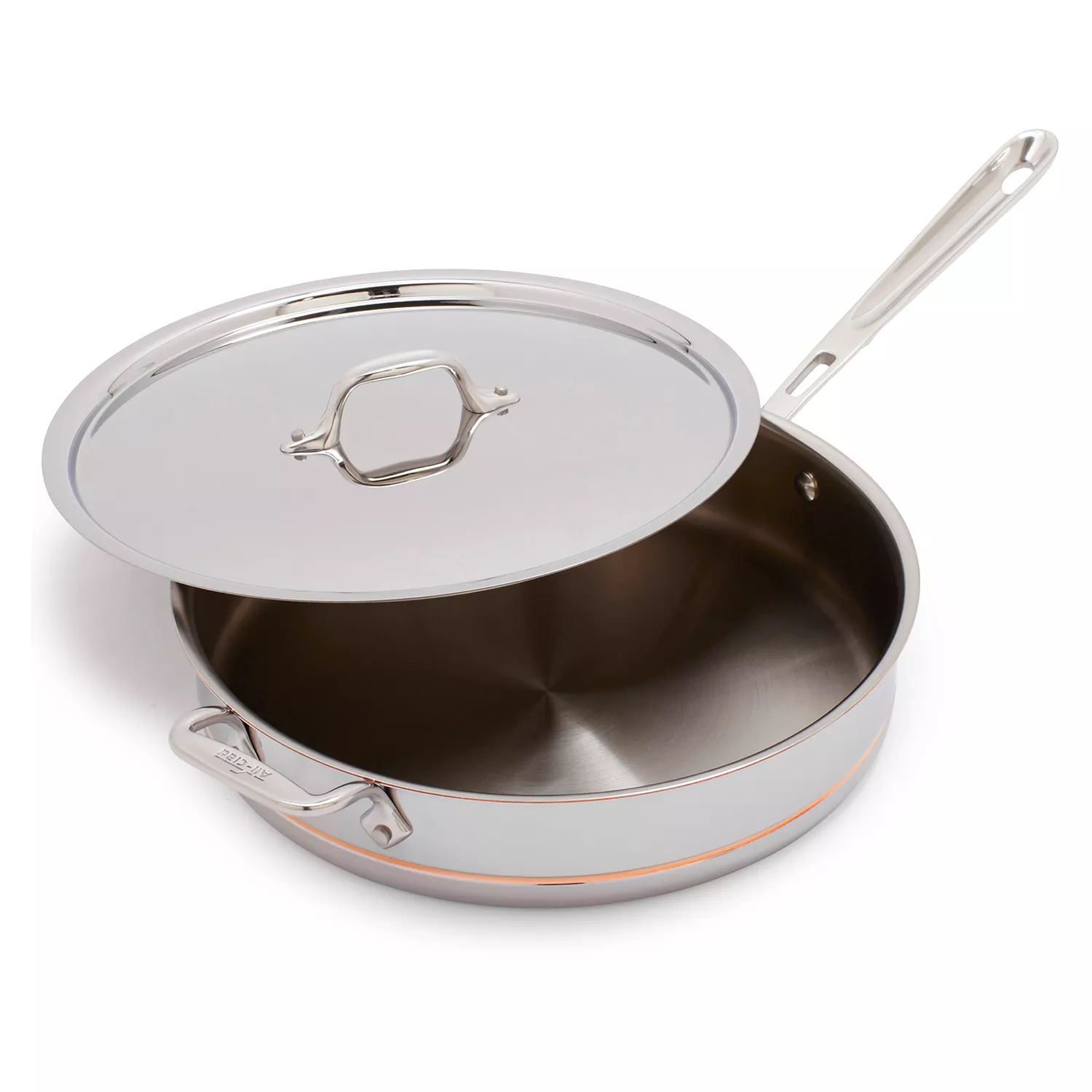 All-Clad Copper Core® Stainless Steel Saucepan with Lid