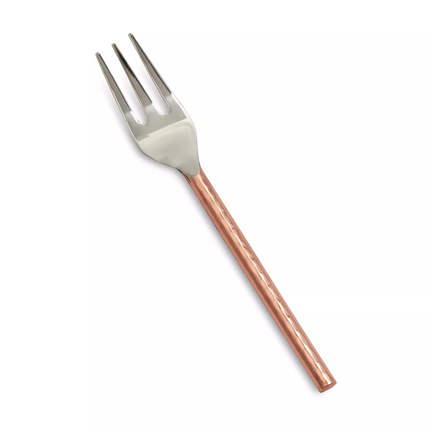 Sur La Table Hammered Copper Appetizer Fork
