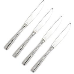 Fortessa Lucca Faceted Steak Knives, Set of 4