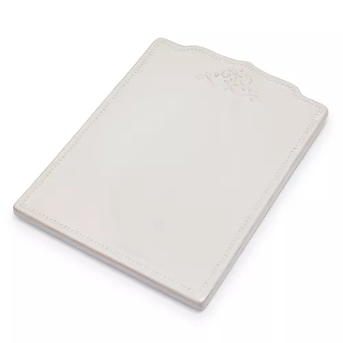 Sur La Table Pearl Stoneware Rectangular Cheese Platter